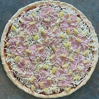 Miner's Hawaiian Pizza